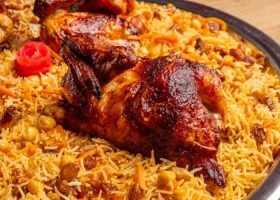 طريقة عمل الأرز البخاري بالدجاج