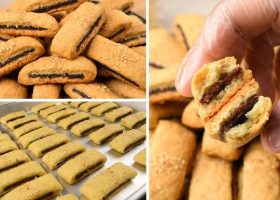 طريقة عمل رقائق العجوة بالنعناع والصوص الحار بالعسل