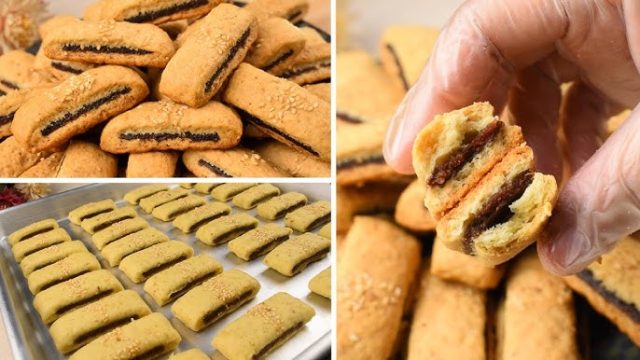 طريقة عمل رقائق العجوة بالنعناع والصوص الحار بالعسل