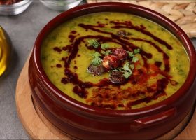 طريقة عمل طاجن عدس اصفر بالفلفل الالوان والليمون المعصفر