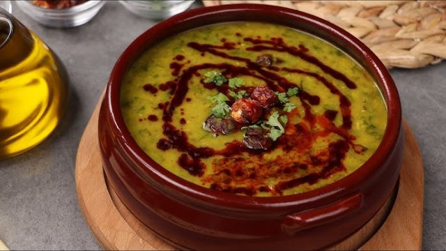 طريقة عمل طاجن عدس اصفر بالفلفل الالوان والليمون المعصفر