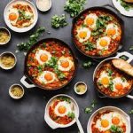 طريقة عمل بيض بالكزبرة للفطور