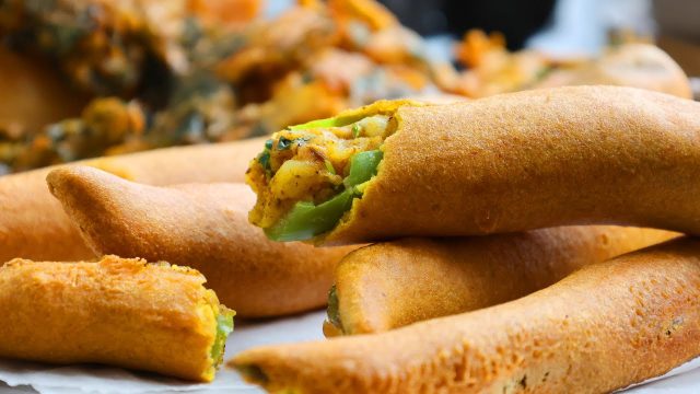 طريقة عمل رولات بالفلفل الحار