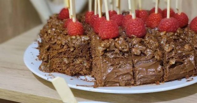 طريقة عمل كيك تشوكو رايز