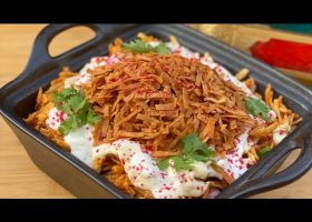 طريقة عمل سلطة الشاورما بالبقدونس