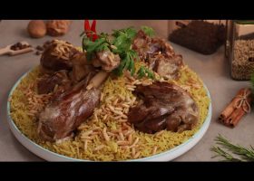 طريقة عمل أرز مبهر بقطع اللحم