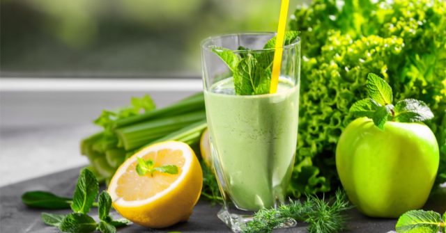 طريقة عمل عصير الخيار بالليمون والنعناع البارد