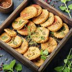 طريقة عمل بسكويت الورد والزعتر الطازج بحشو الجبن الكريمى
