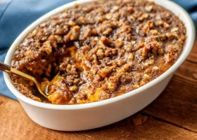 طريقة عمل مقلوبة البطاطا و الشيكولاته