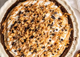 طريقة عمل فطيرة زبدة الفول السوداني الكريمية