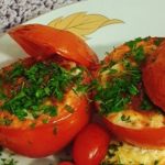 طريقة عمل الطماطم المخبوزة بالجبن