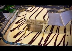 طريقة عمل حلى بسكويت الشاي والكريمة