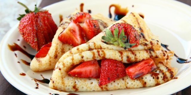 طريقة عمل كريب بالمربى للفطور