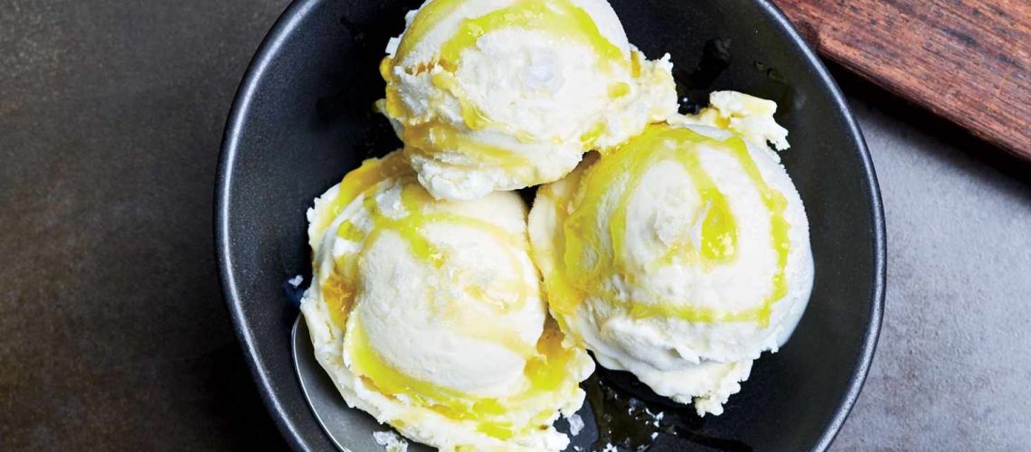 طريقة عمل ايس كريم العدس بالكركم وزيت الزيتون البكر