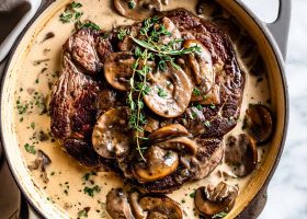 طريقة عمل البفتيك في الصينية