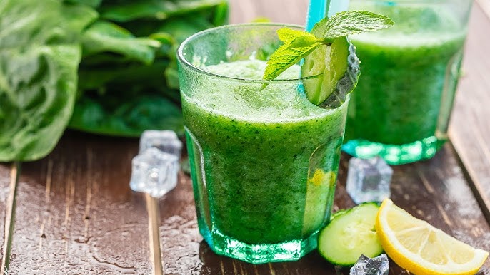 طريقة عمل كوكتيل نعناع وريحان وخيار بماء فوار