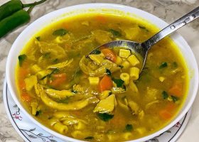 طريقة عمل شوربة المكرونة الأرمنية