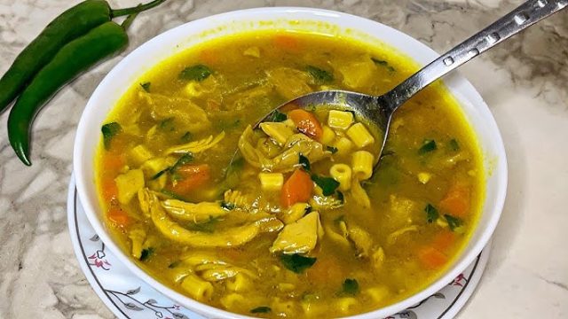 طريقة عمل شوربة المكرونة الأرمنية