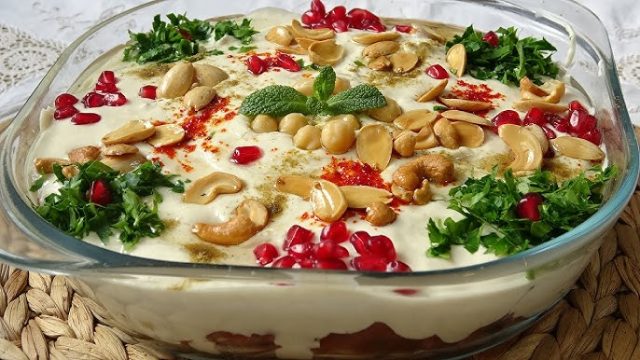 طريقة عمل فتة الحمص بالسمن