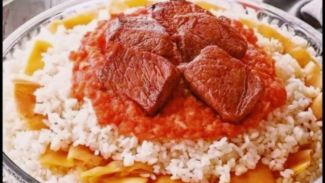 طريقة عمل فتة اللحم الضاني لغداء عيد الأضحى