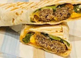 طريقة عمل ساندويش كباب لحم الغنم المشوي