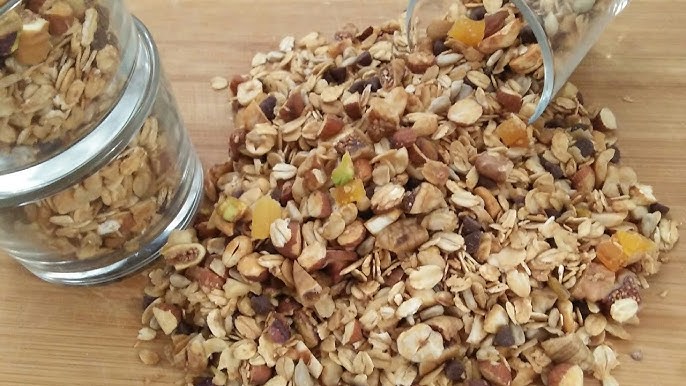 طريقة عمل رقائق الشوفان المقرمشة بنكهة القهوة والكراميل