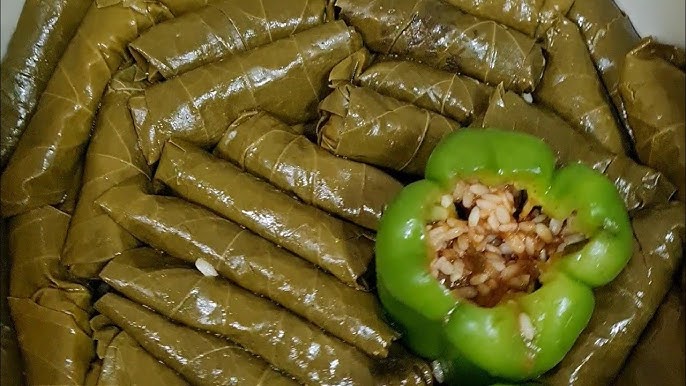 طريقة عمل ورق العنب على الطريقة التركية