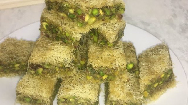 طريقة عمل كنافة بلورية لعيد الأضحى