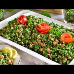 طريقة عمل تبولة البطيخ بالفريك والريحان