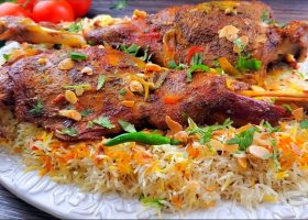 طريقة عمل الحنيذ الخليجى باللحم