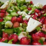 طريقة عمل سلطة خضار بالرمان للرجيم