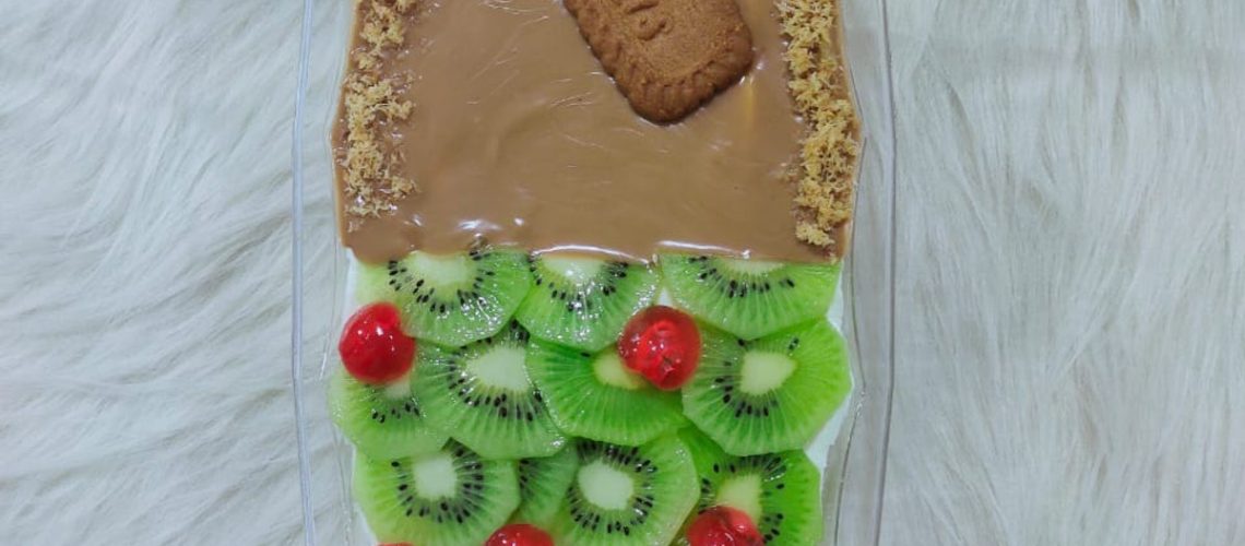 طريقة عمل كنافة بالكيوي والليمون المجفف