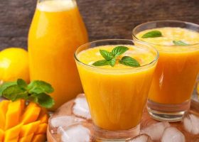 طريقة عمل سموثي مانجو وفلفل احمر حلو