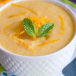 طريقة عمل شوربة شمام باردة مع فانيليا وعسل