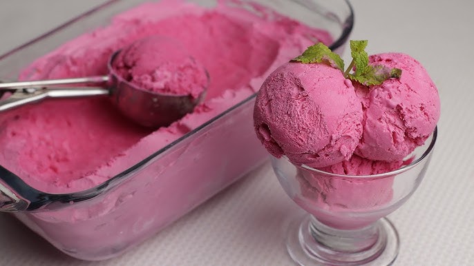 طريقة عمل ايس كريم الرمان بالنعناع والليمون