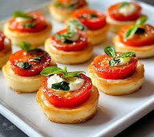 طريقة عمل ميني تارت الطماطم وصوص عسل الخل