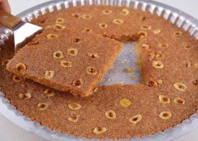 طريقة عمل البسبوسة الحجازية