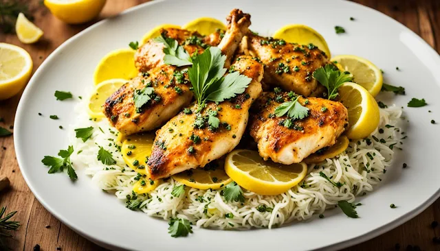 طريقة عمل دجاج مشوي بالكزبرة والليمون للرجيم
