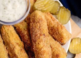 طريقة عمل المخلل المحشي المقلي