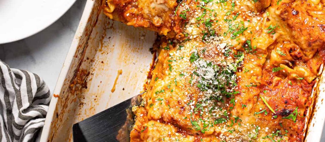 طريقة عمل لازانيا من دون سلق