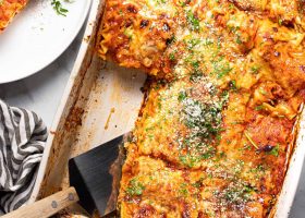 طريقة عمل لازانيا من دون سلق