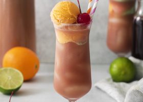 طريقة عمل عصير ايس كريم