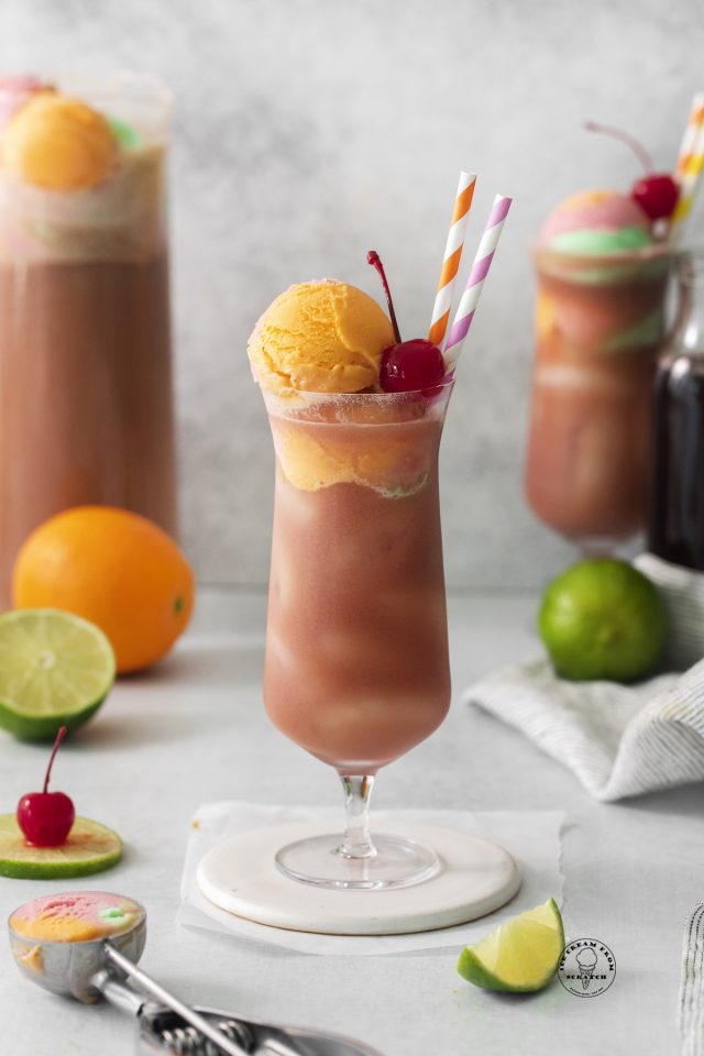 طريقة عمل عصير ايس كريم