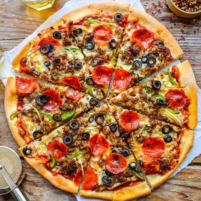 طريقة عمل سوبريم بيتزا