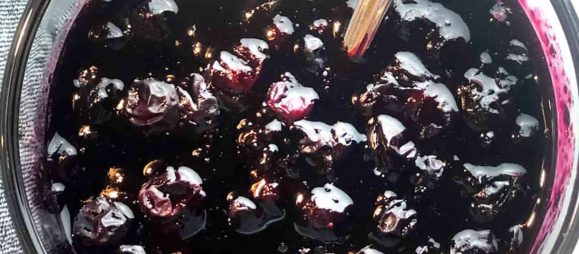 طريقة عمل صوص توت ازرق بالبابريكا والعسل