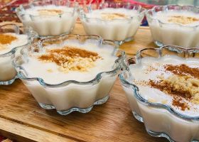 طريقة عمل أرز بلبن بالجبنة الفيتا والزعتر