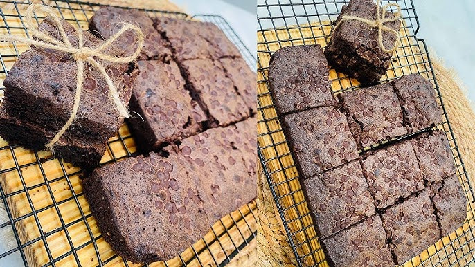 طريقة عمل براونيز بالشوفان وحليب الصويا