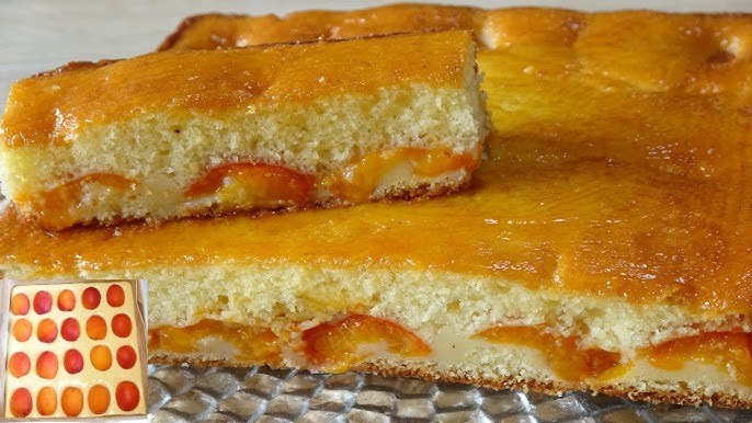 طريقة عمل كيك مشمش مجفف