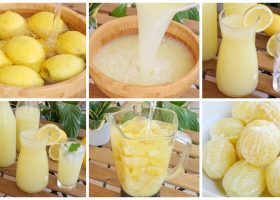 طريقة عمل مشروب الليمون باللافندر والعسل الأبيض المثلج