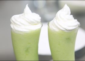 طريقة عمل سموثي الكانتالوب بالزنجبيل